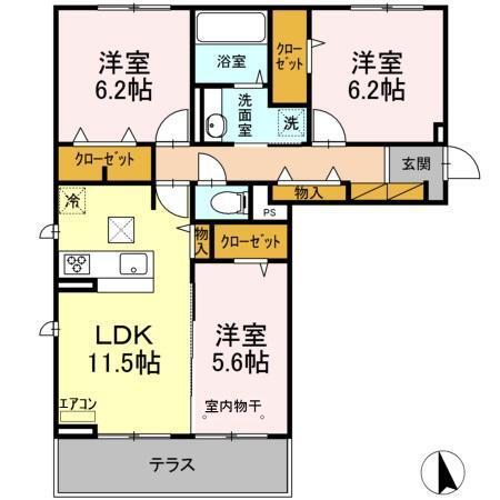  間取り図写真