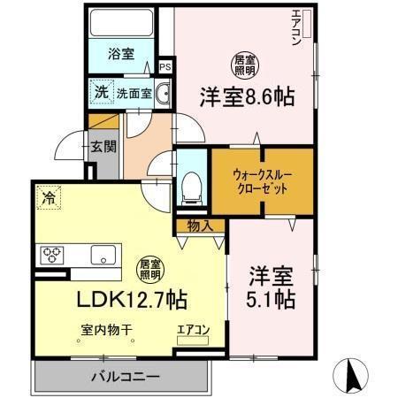  間取り図写真