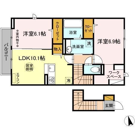  間取り図写真