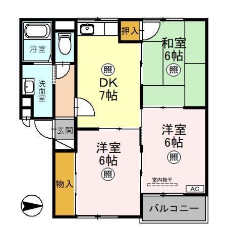  間取り図写真