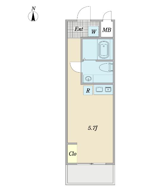 ＳＳ.ＦＬＡＴ都立大学 間取り図画像