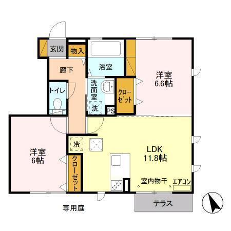  間取り図写真