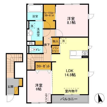  間取り図写真