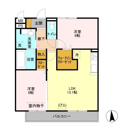 パーク・ＭＩＺＵＫＩ（202） 間取り図画像