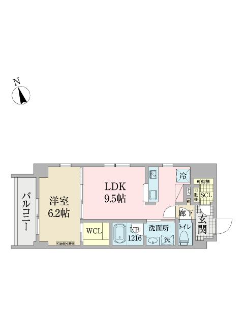 グランツアベニュー立川錦町 間取り図画像