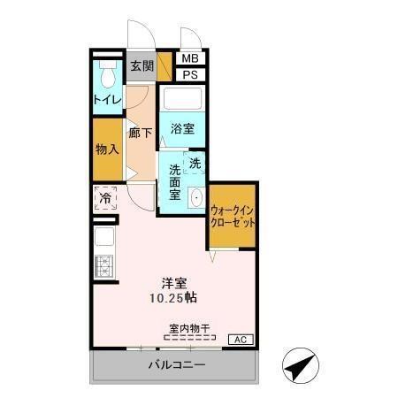 リバーハイツ幕張（207） 間取り図画像