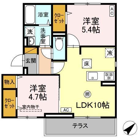  間取り図写真