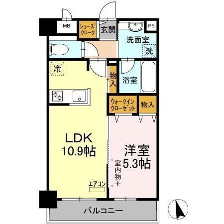 LUMIERE（402） 間取り図画像