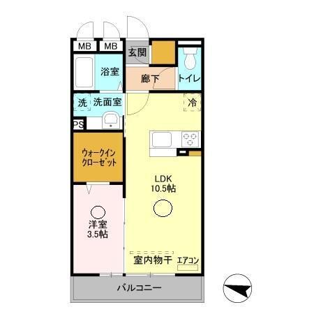ステラタウン スピカ（203） 間取り図画像