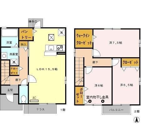  間取り図写真