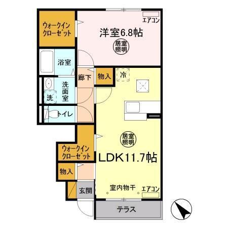  間取り図写真