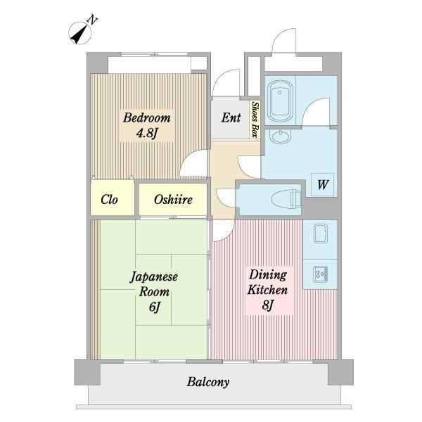 ビューバレー三ツ沢（0103） 間取り図画像