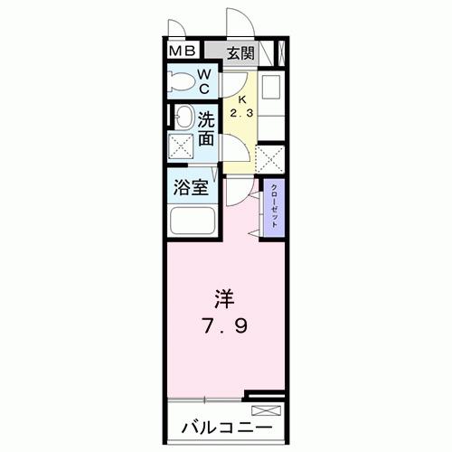 ライジング・プレイス（305） 間取り図画像