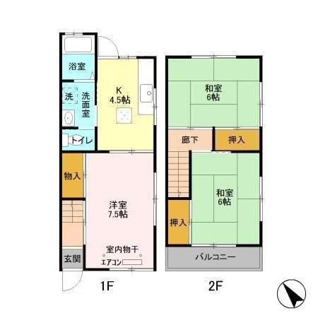  間取り図写真