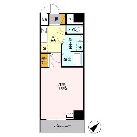 キャメロット新越谷（0602） 間取り図画像