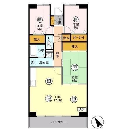  間取り図写真