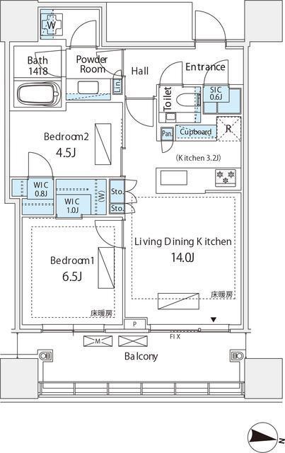  間取り図写真