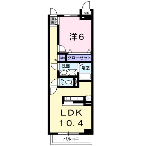 グラン　エリアール（305） 間取り図画像