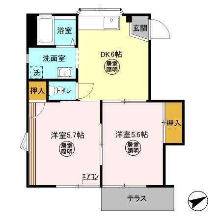  間取り図写真