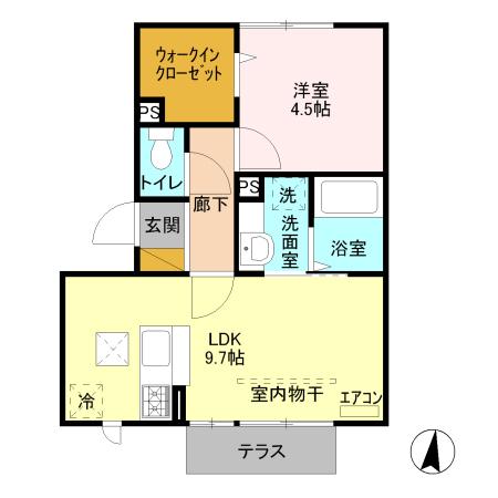  間取り図写真
