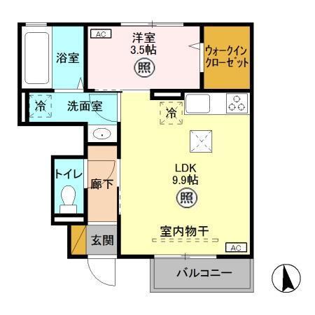  間取り図写真