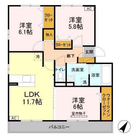  間取り図写真