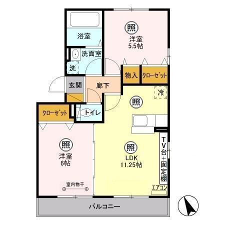  間取り図写真