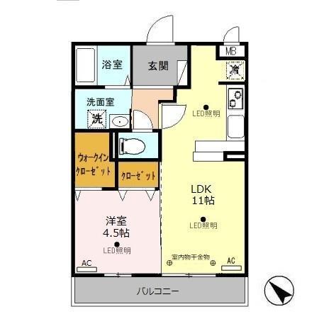  間取り図写真