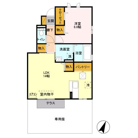  間取り図写真