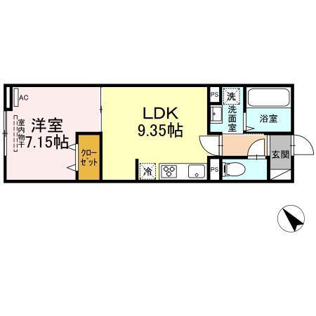 セレスティア西台Ａ（103） 間取り図画像