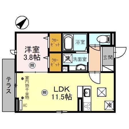  間取り図写真