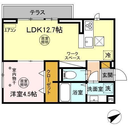  間取り図写真