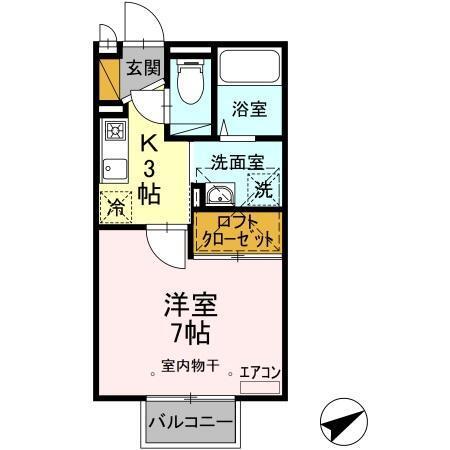 シルフハイム（202） 間取り図画像