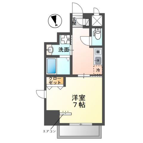 ラフィネ　柏 間取り図画像