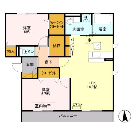  間取り図写真