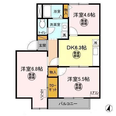  間取り図写真