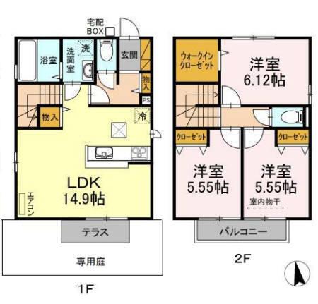  間取り図写真