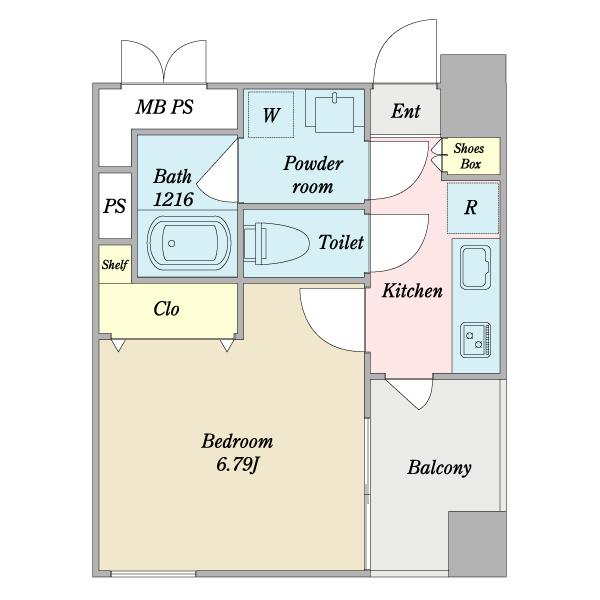 スリーウッド・モーリス（0703） 間取り図画像