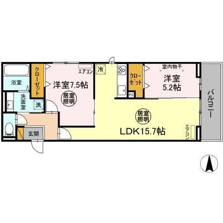  間取り図写真