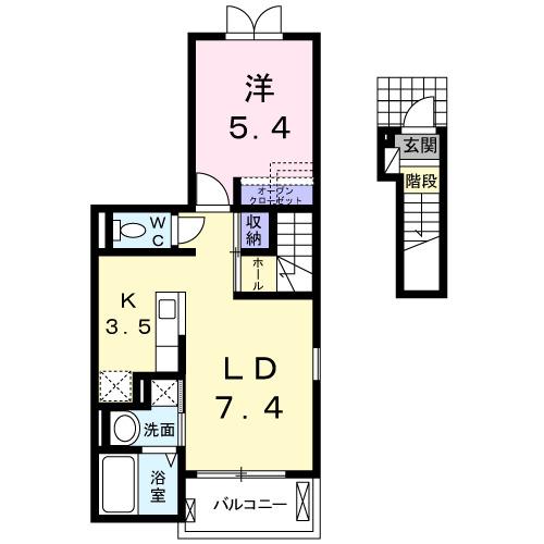 シェーネ（201） 間取り図画像