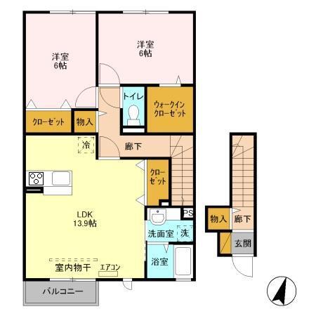  間取り図写真
