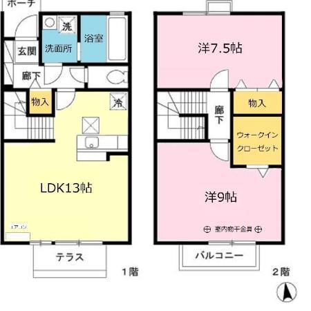  間取り図写真
