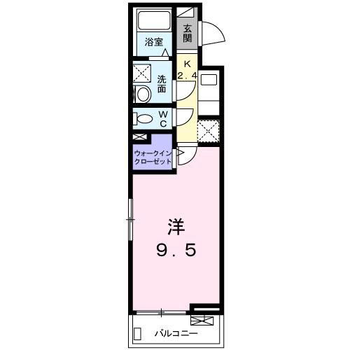 ヒルズ　ガーデン（207） 間取り図画像