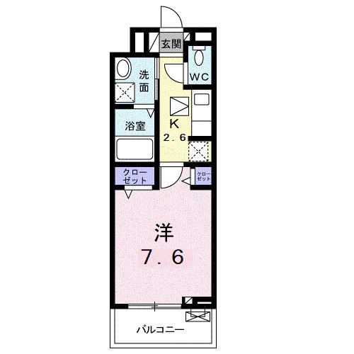 グラナティス（102） 間取り図画像
