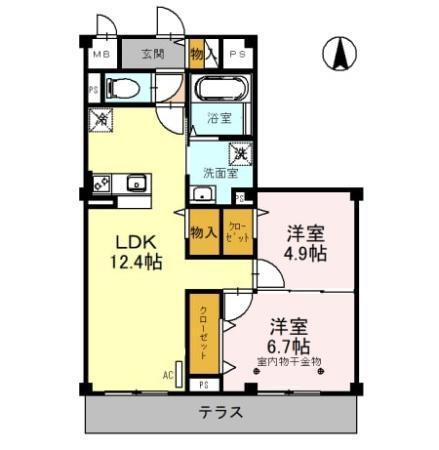  間取り図写真