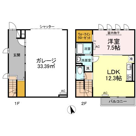  間取り図写真