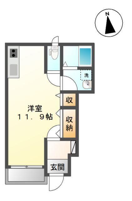 パル　ハイツ 間取り図画像