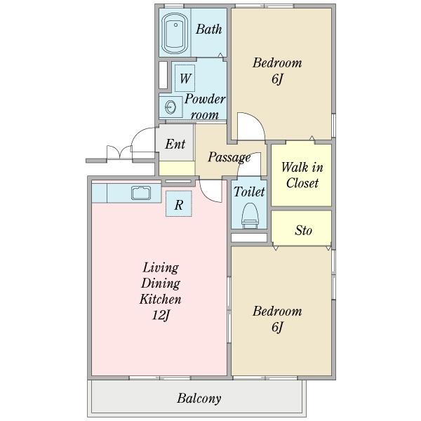 他の部屋の間取り図ですので、現況優先です