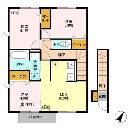  間取り図写真