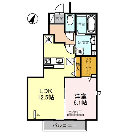 センティア（101） 間取り図画像